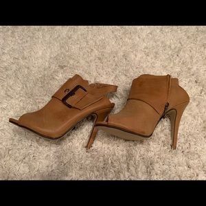 Vegan leather fall sexy bootie